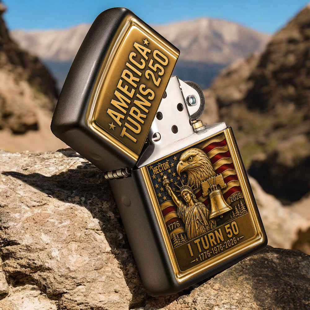 250 Anniversary - Personalized Birthday Lighter