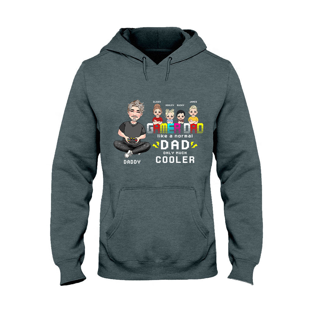 Gamer Dad - Personalized Video Game T-shirt and Hoodie