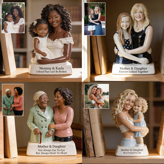Eternal Bond - Personalized Mother Custom Shaped Acrylic Plaque