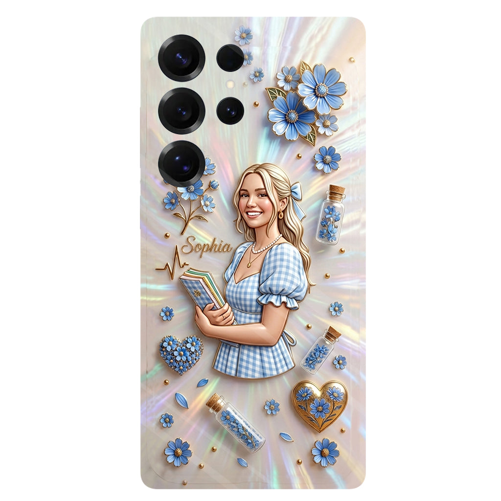Floral Aesthetic - Personalized Flower Lover Full Print Phone Case
