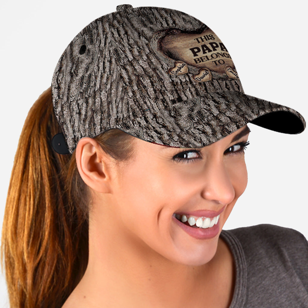 Dad's Heart - Gift for dad, grandma, grandpa, mom, uncle, aunt, brother, sister - Personalized Classic Cap