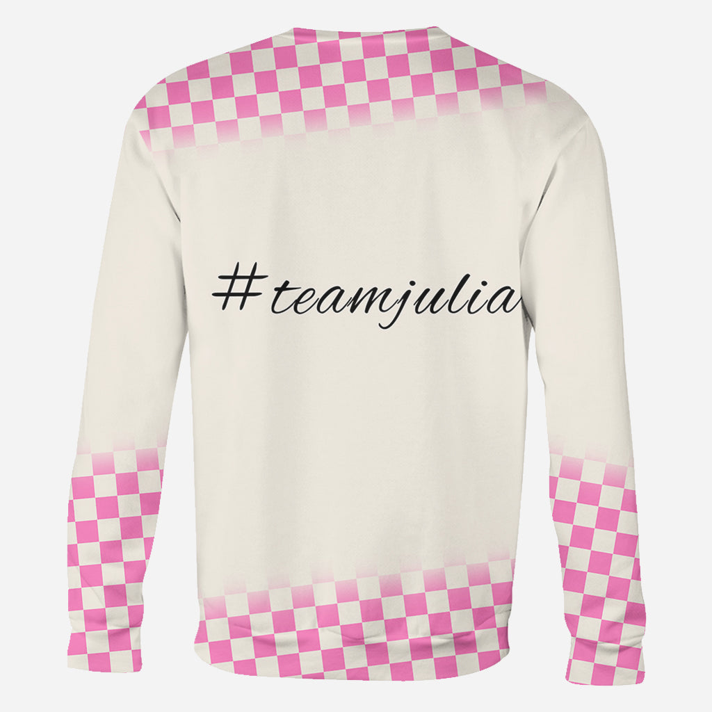 In October We Wear Pink - Personalized Breast Cancer Awareness All Over Shirt