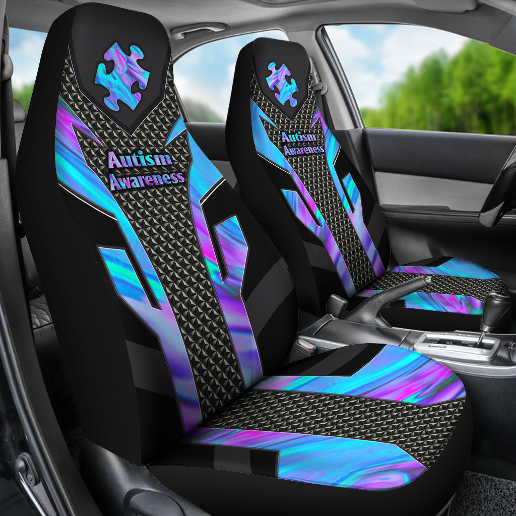 Accept Understand Love Autism Awareness Seat Covers 0622