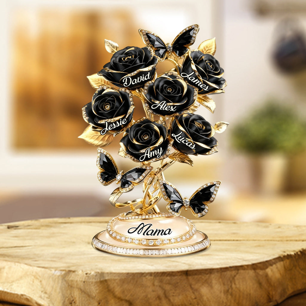 Custom Any Photo Perfect Gift For Mom, Grandma - Personalized Mother Custom Shaped Acrylic Plaque