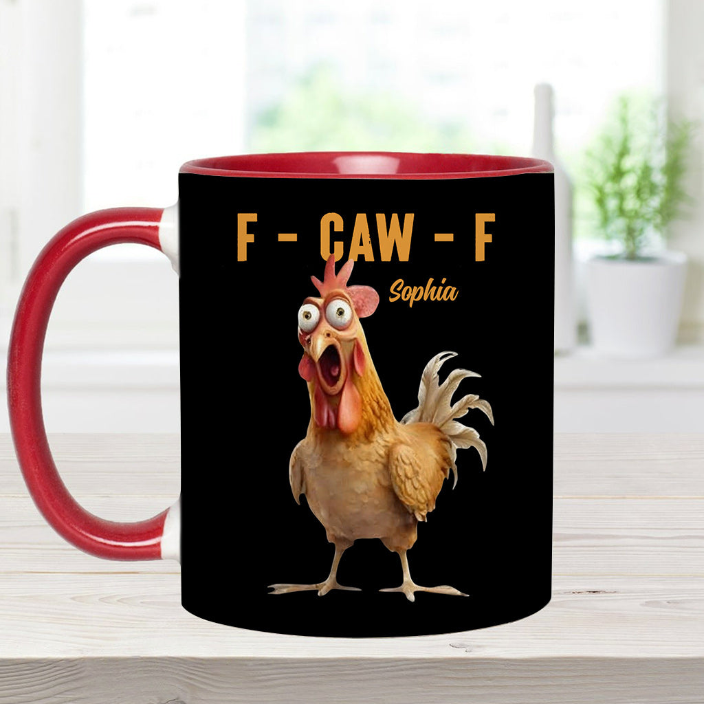 F-Claw - Personalized Chicken Accent Mug