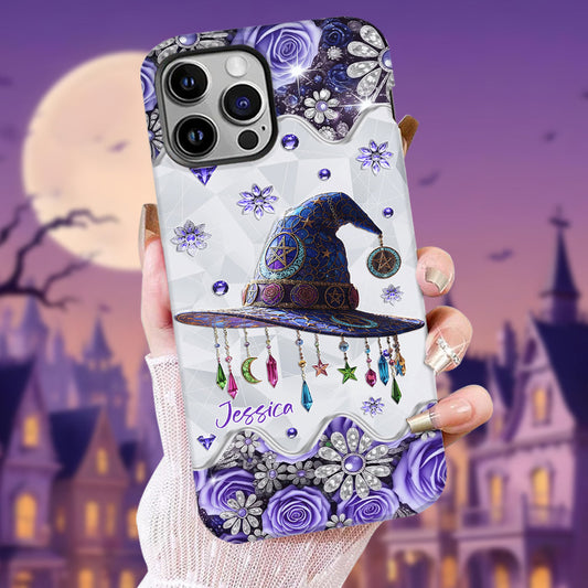 Beautiful Witch Hat - Personalized Witch Full Print Phone Case