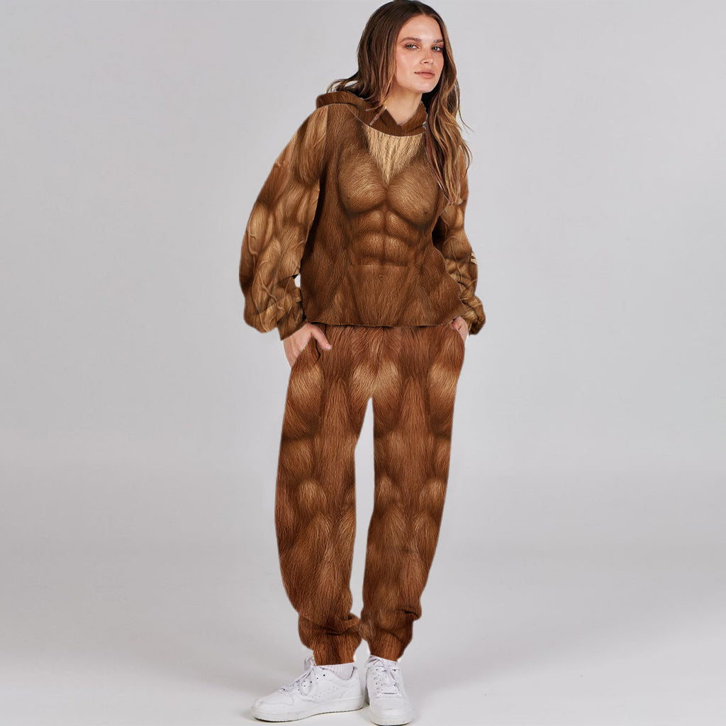 Bigfoot Costume - Personalized Bigfoot Hoodie and Sweatpants