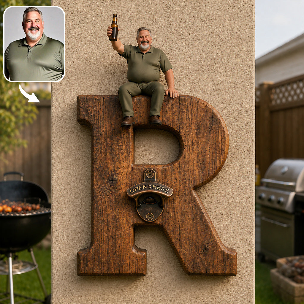 Crack & Cheers - Personalized Beer Wall Bottle Opener