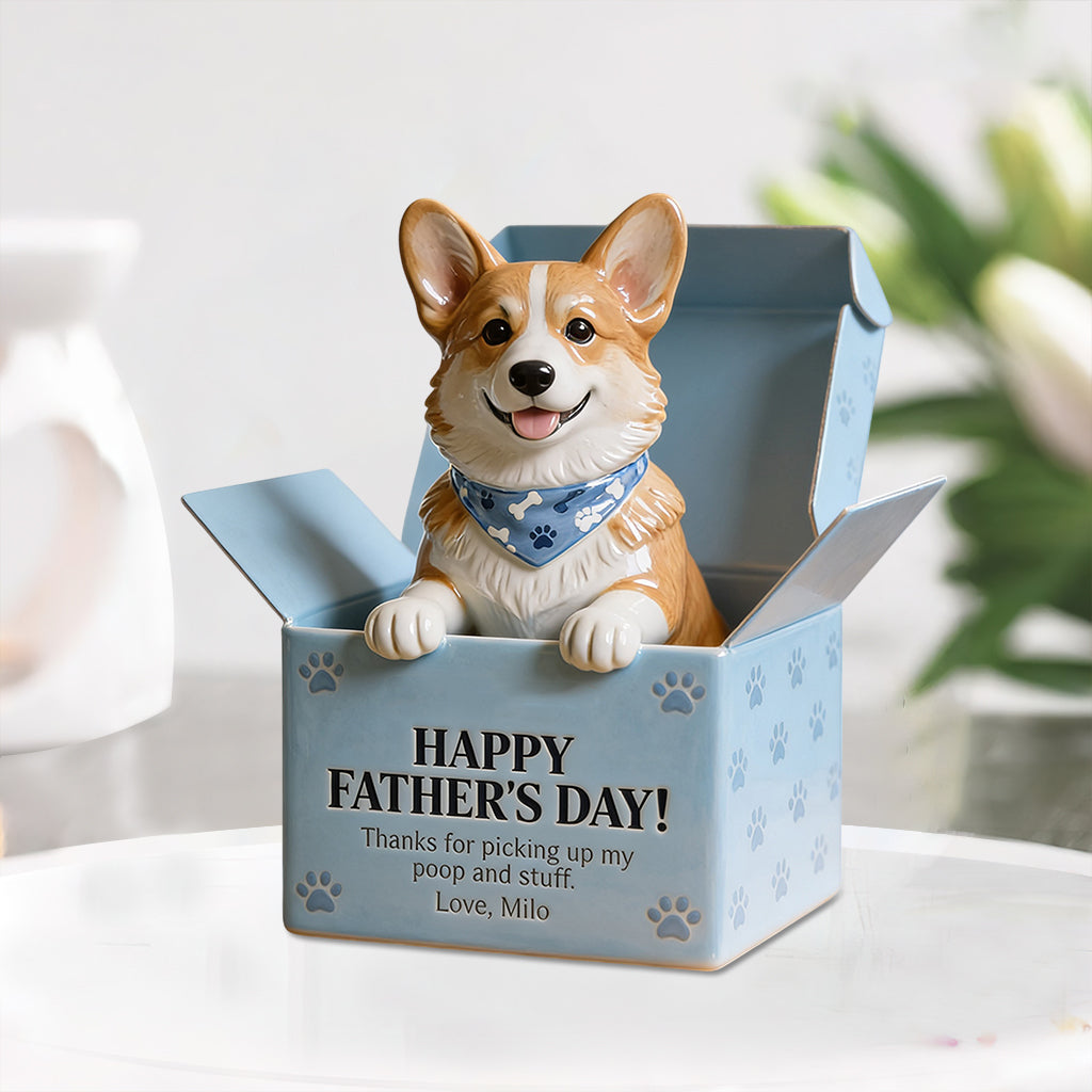 Fur Baby Father’s Day - Personalized Dog Custom Shaped Acrylic Plaque