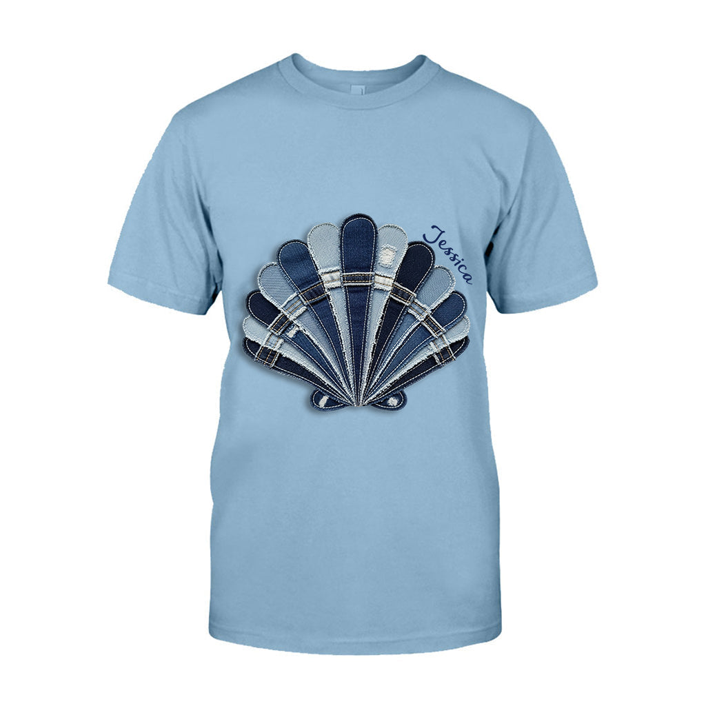 Blue Sea Is Waitting - Personalized Sea Lover T-shirt And Hoodie