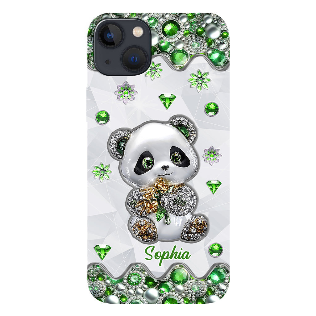 Just A Girl Who Loves Pandas - Personalized Panda Lover Full Print Phone Case