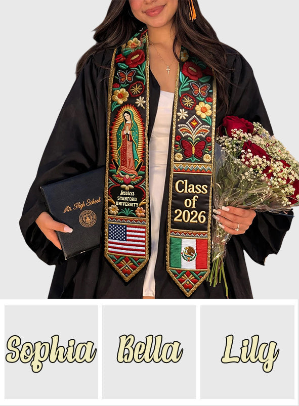 Class Of 2026 - Personalized Graduation Graduation Stole