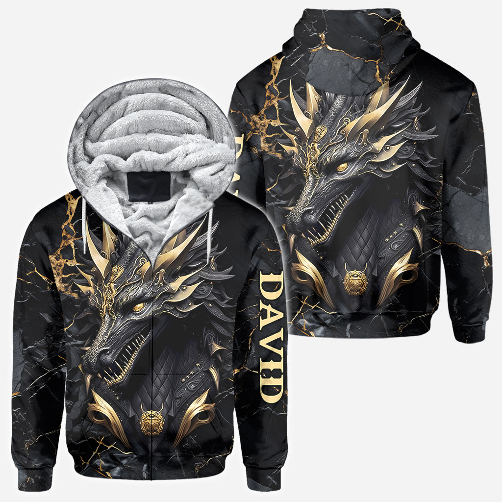Heart Of A Dragon - Personalized Dragon All Over Shirt