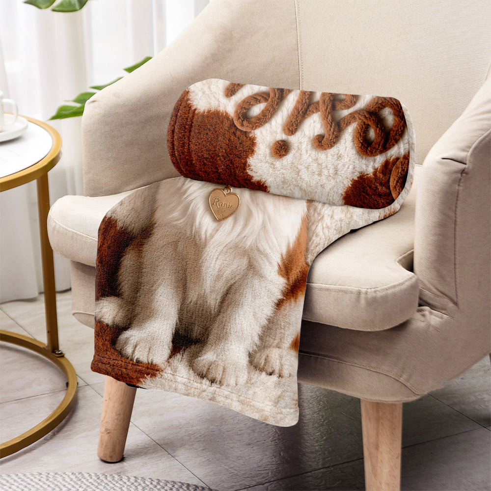 Beautiul Pet Blanket - Personalized Dog Blanket
