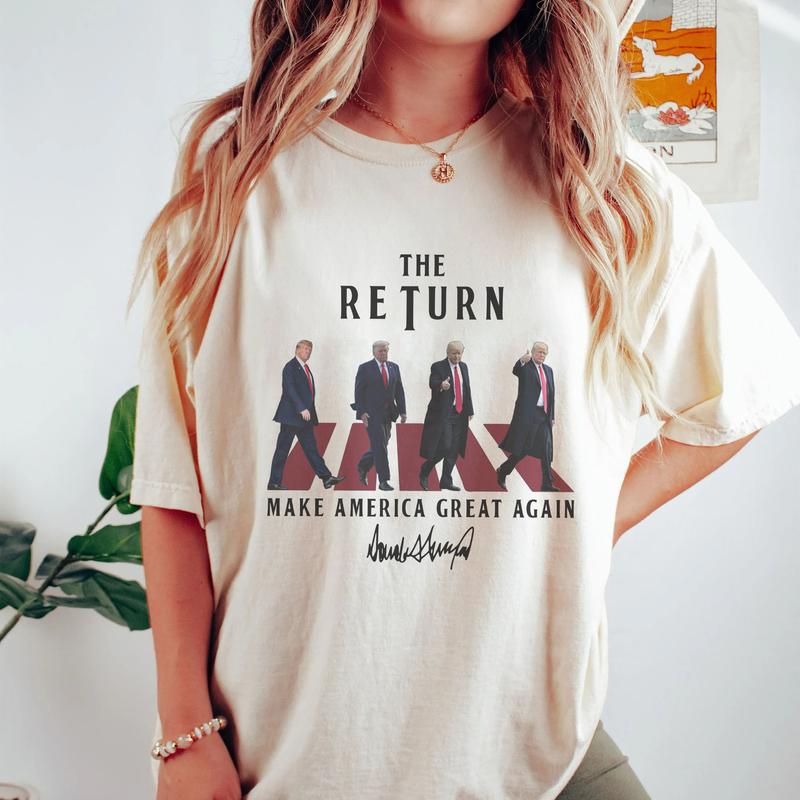 Trum Return Make Americ Great Again Shirt, Maga 2024 Shirt T-shirt & Hoodie