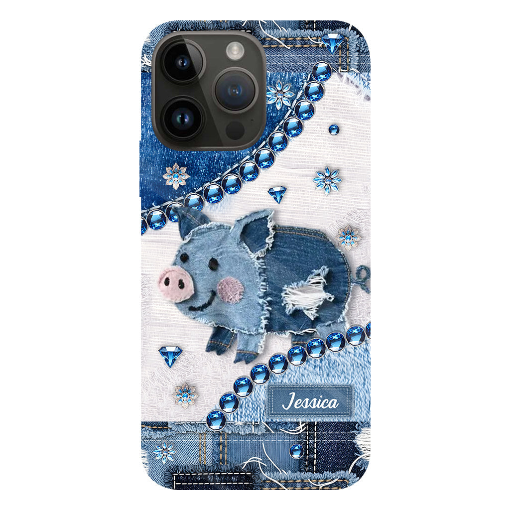 Cute Pig - Personalized Pig Lover Full Print Phone Case