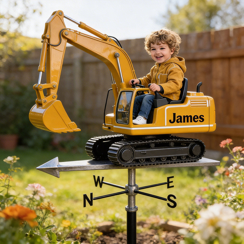 Custom Any Photo, Any Vehicle - Personalized Kid Weather Vane