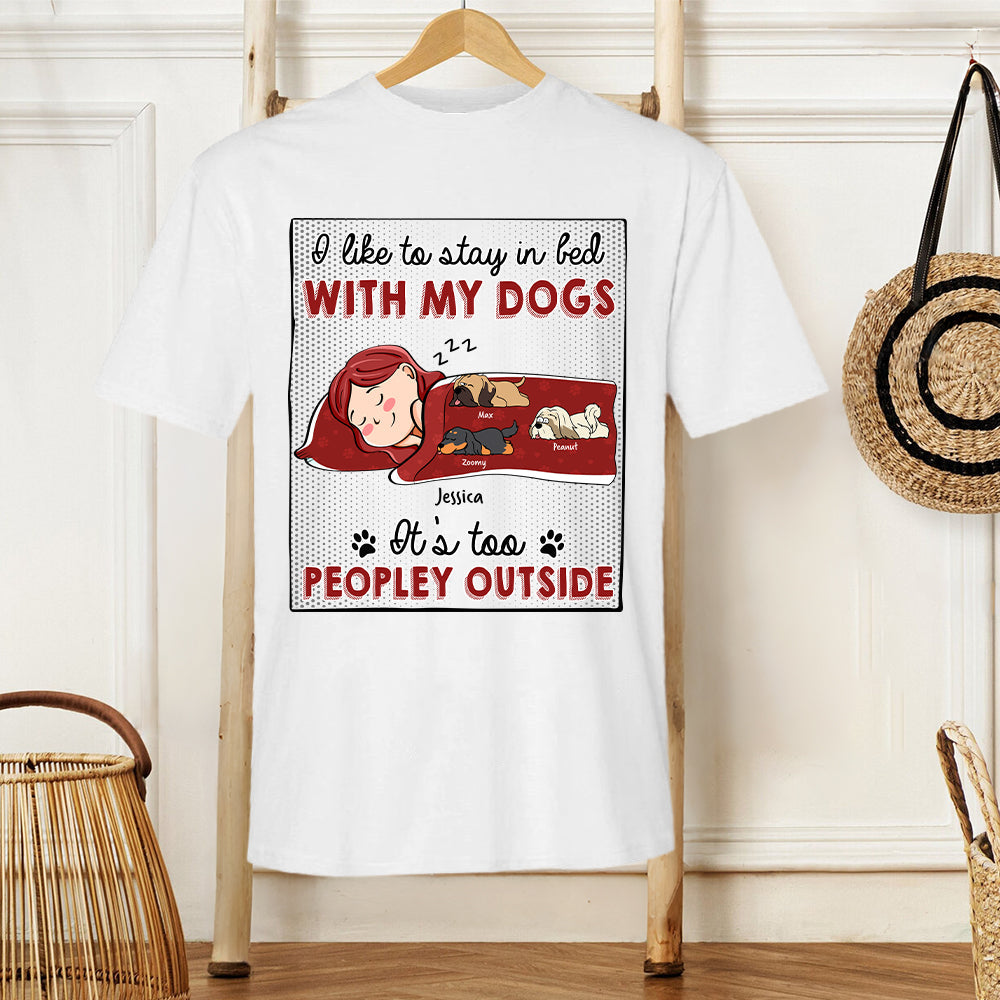 Pet-Themed Personalized Tee – Cozy Design for Valentine's, Mother's Day, and More