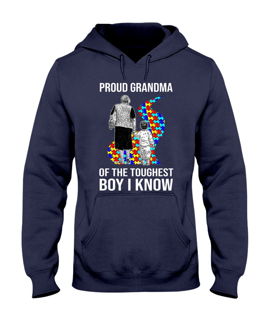 Autism Proud Grandma - Autism Awareness T-shirt and Hoodie 0921