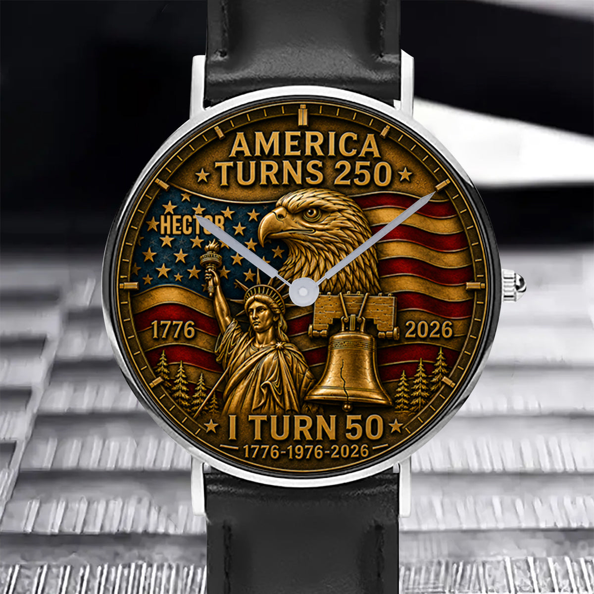 250 Anniversary - Personalized Birthday Hand Watch