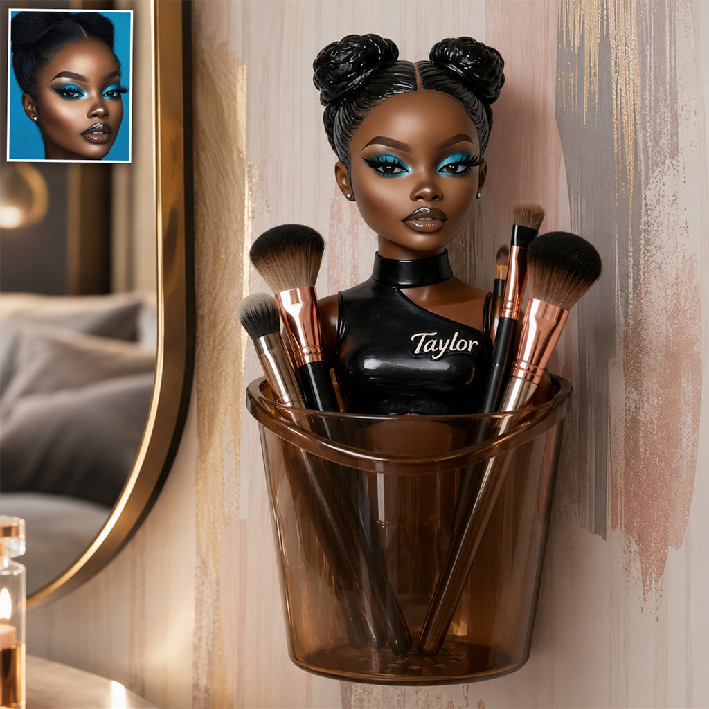 Beauty Bestie - Personalized Makeup Wall Multi Holder