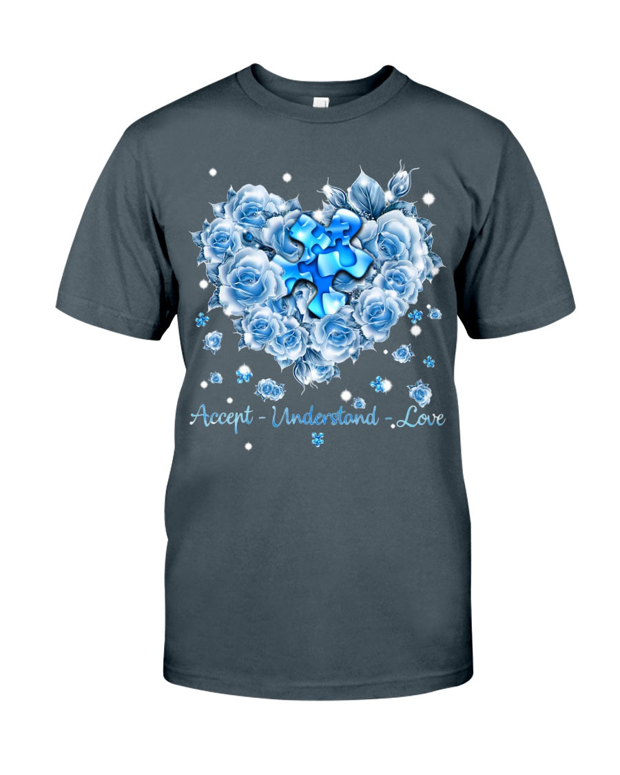 I Am His Voice He Is My Heart - Autism Awareness T-shirt and Hoodie 0921