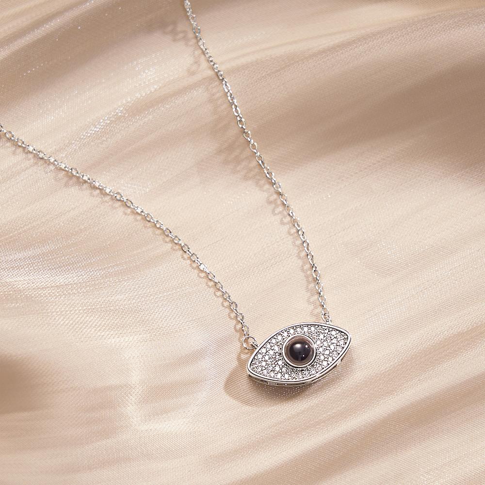 Evil Eye Projection Charm - gift for who lost a loved one - Personalized Evil Eye Projection Charm