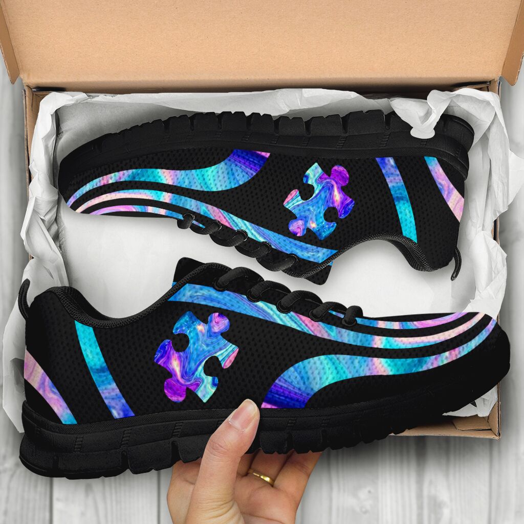 Autism Puzzle Autism Awareness Sneakers 0622