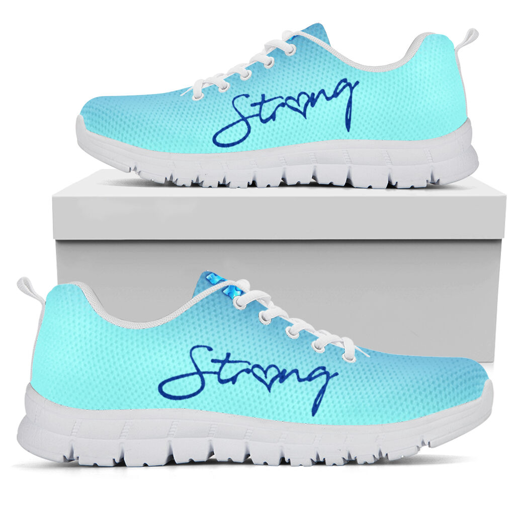 Autism Mom Stays Strong Autism Awareness Sneakers 0622