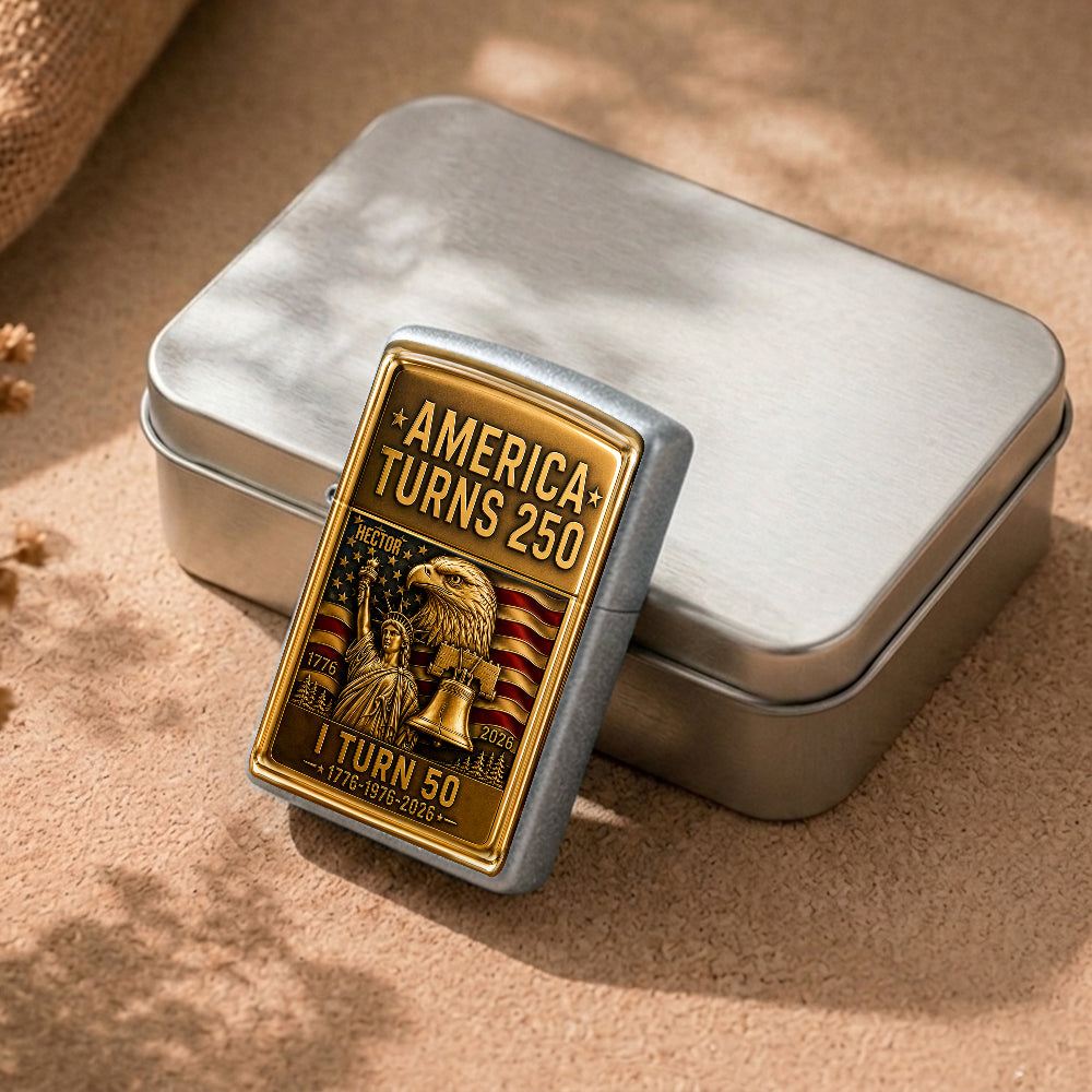 250 Anniversary - Personalized Birthday Lighter