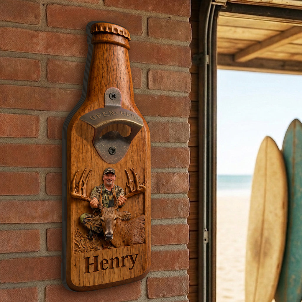 Beer Season - Personalized Beer Wall Bottle Opener