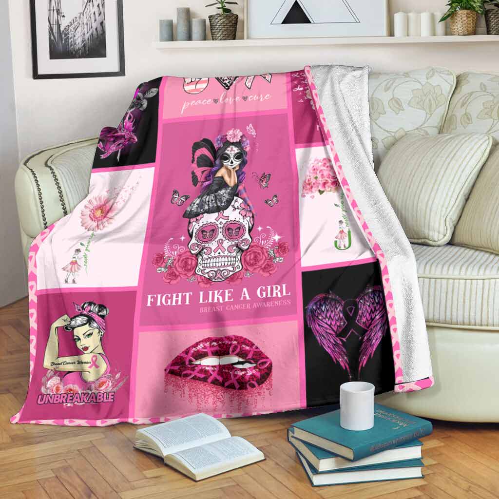 Breast Cancer Awareness Blanket