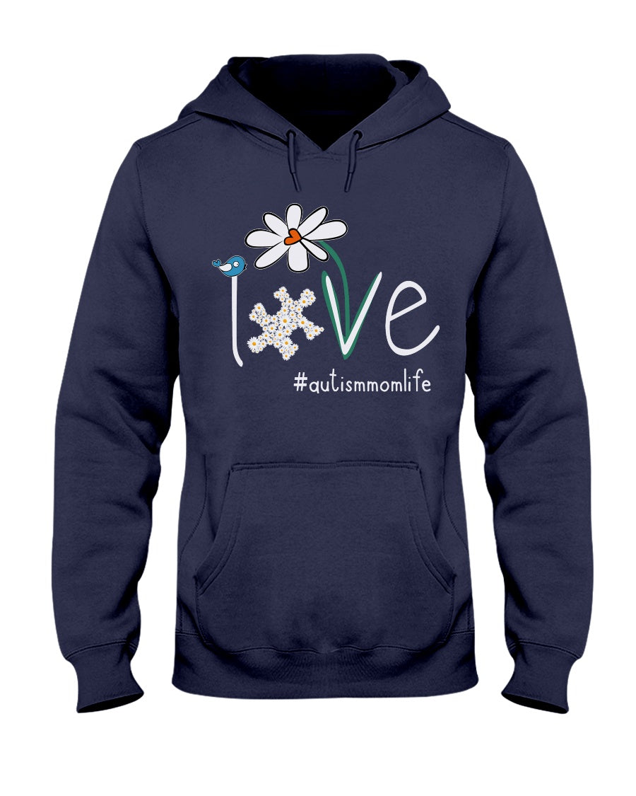 Autism Mom Life - Autism Awareness T-shirt and Hoodie 0520