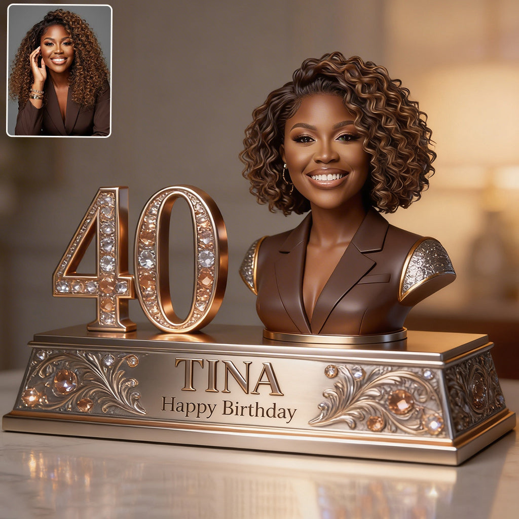 Custom Any Photo - Personalized Birthday Custom Shaped Acrylic Plaque