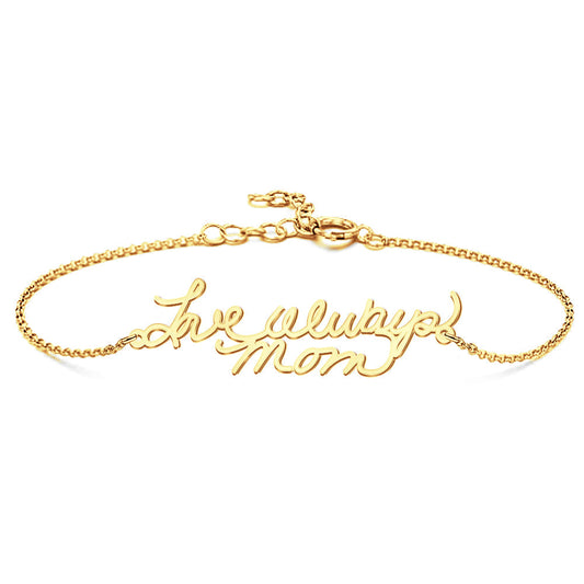 Any Handwritting - Personalized Handwriting Bracelet
