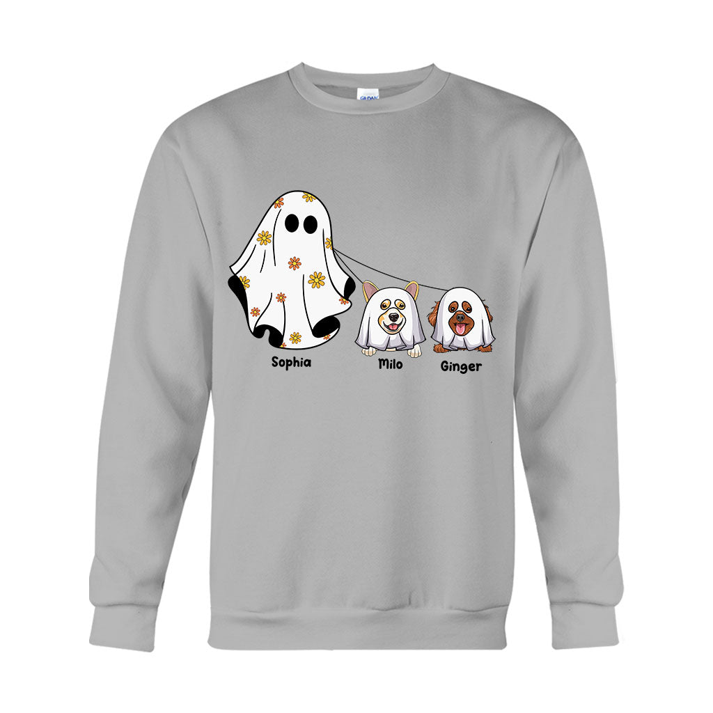Cute Ghosts - Personalized Dog T-shirt And Hoodie