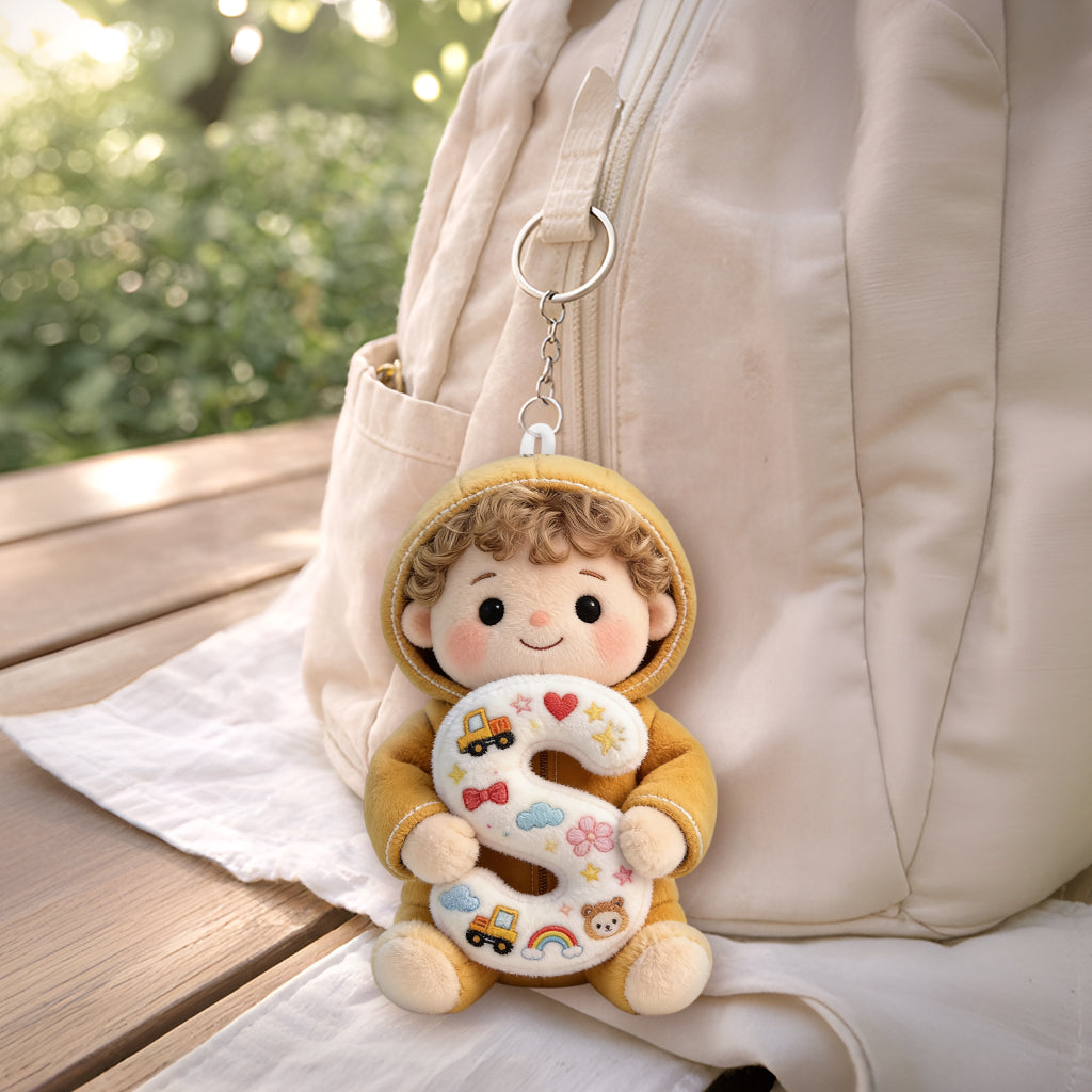 Custom Any Photo - Personalized Kid Plush Keychain