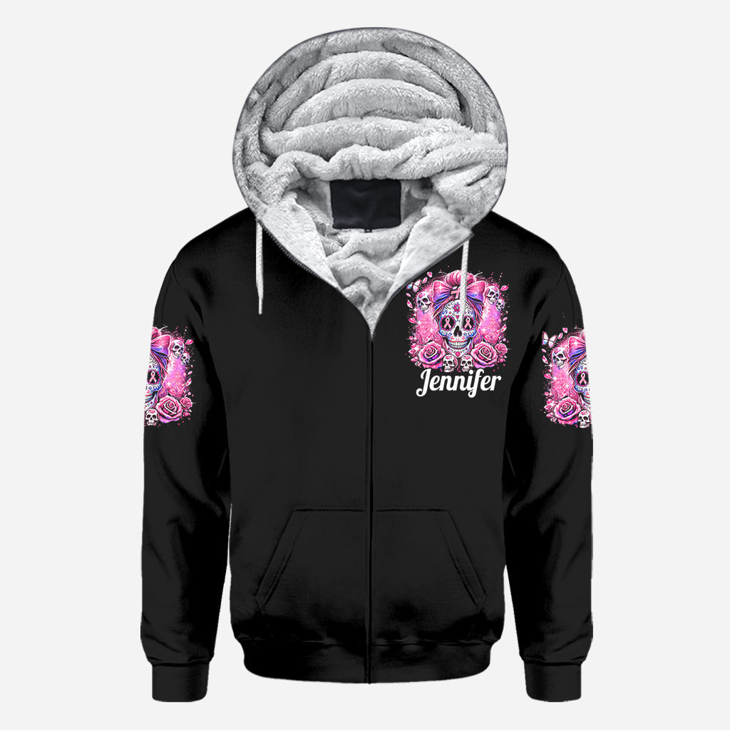 In October We Wear Pink - Personalized Breast Cancer Awareness All Over Shirt