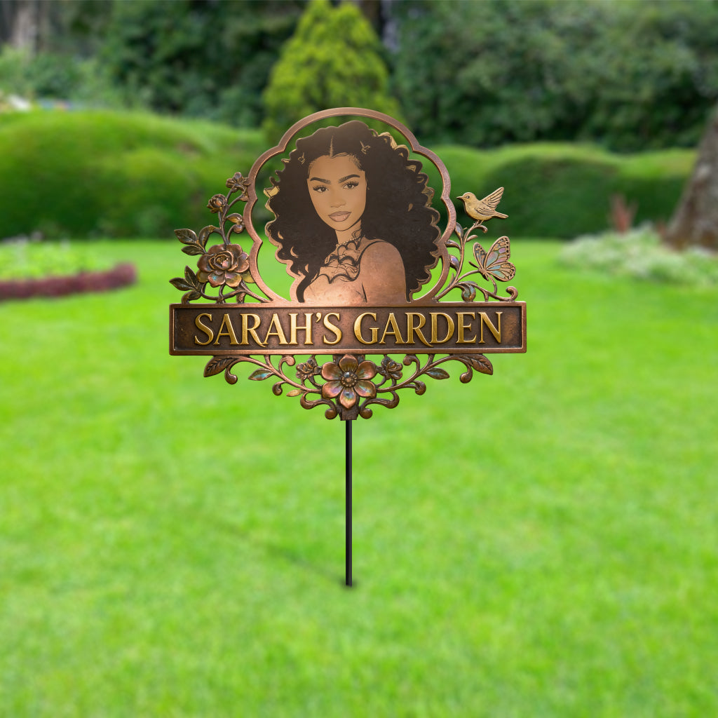 Gardening Is My Souls - Personalized Gardening Metal Garden Art