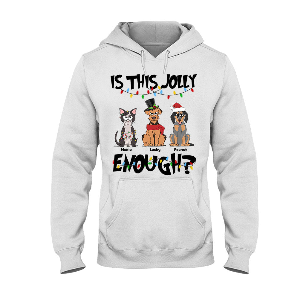 Is This Jolly Enough - Personalized Dog T-shirt And Hoodie