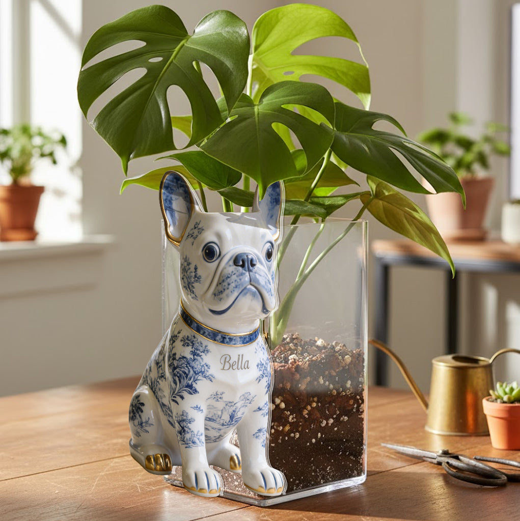 Custom Any Photo - Personalized Dog Acrylic Pot