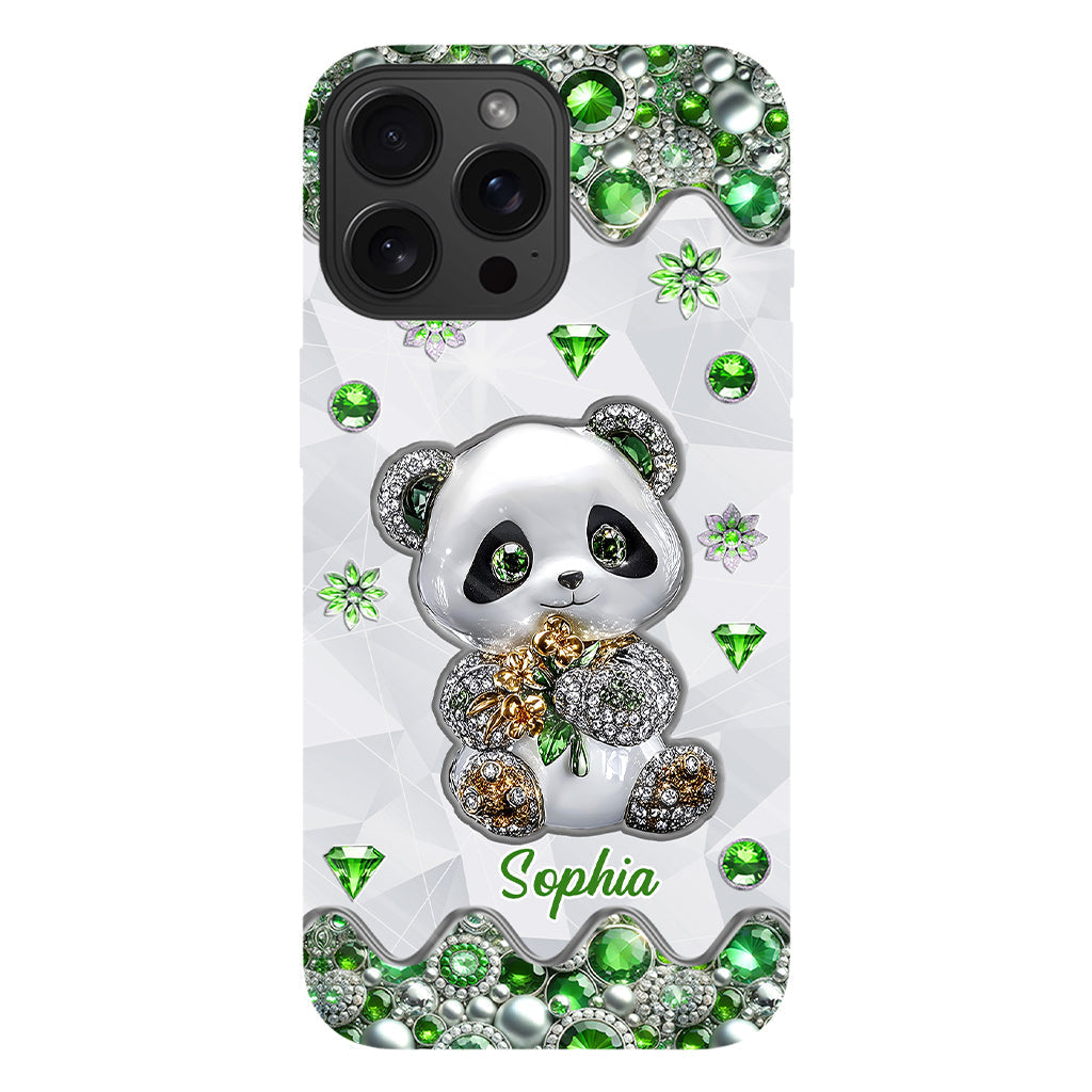 Just A Girl Who Loves Pandas - Personalized Panda Lover Full Print Phone Case