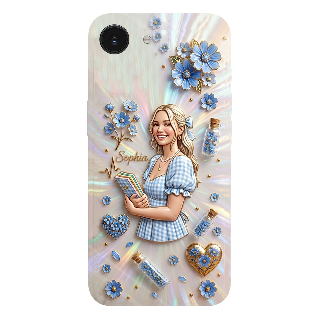Floral Aesthetic - Personalized Flower Lover Full Print Phone Case