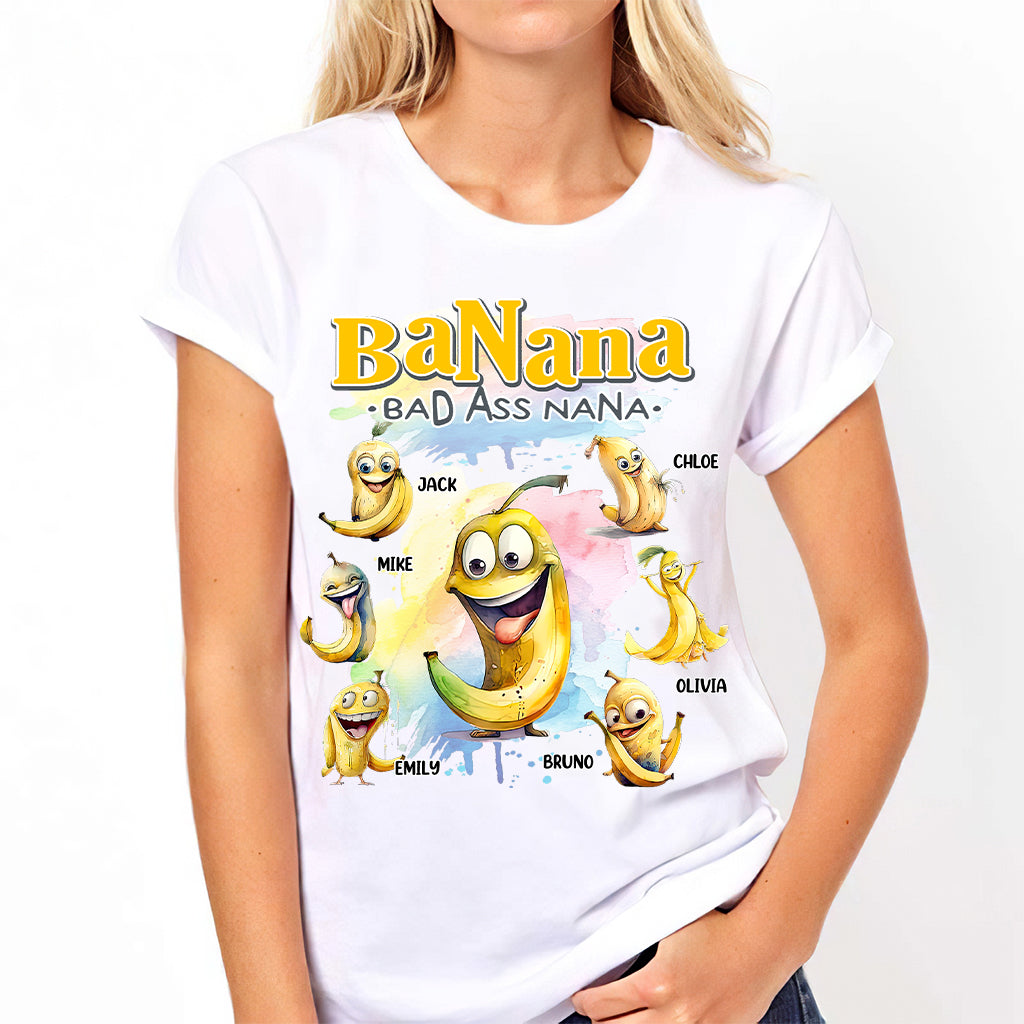 Banana Grandma - Personalized Grandma T-shirt And Hoodie
