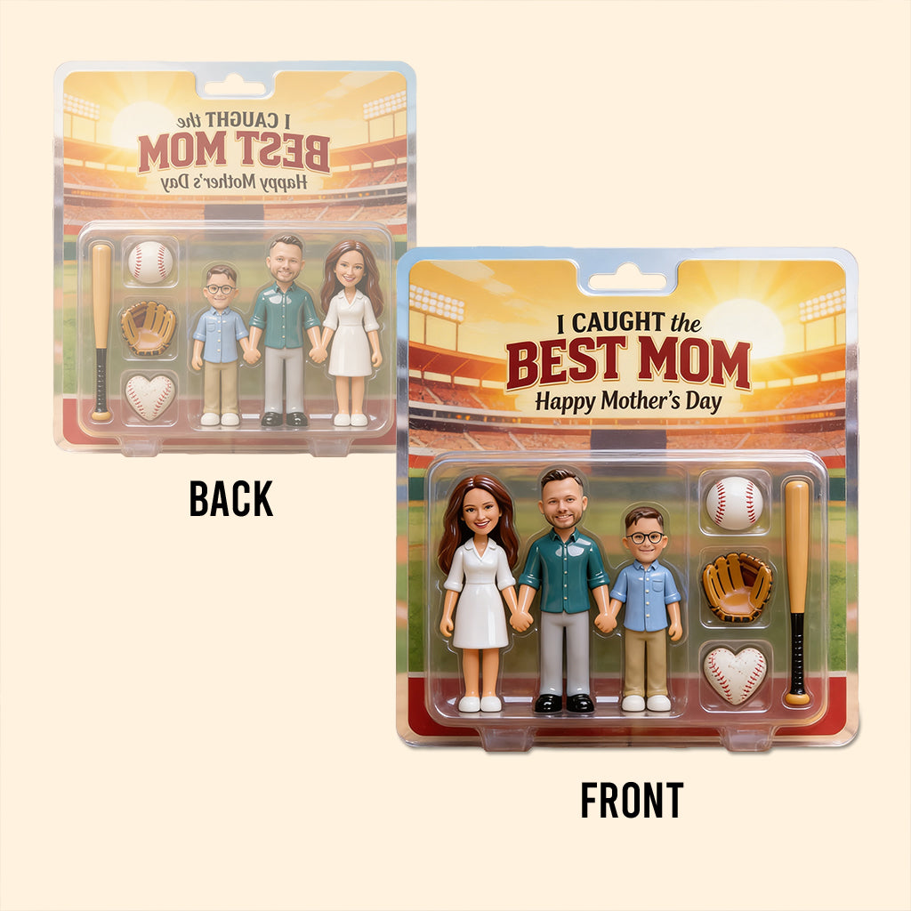 Baseball Mom, Gift For Mom - Personalized Baseball Custom Shaped Acrylic Plaque