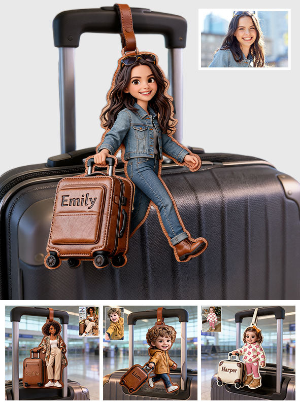Custom Any Photo - Personalized Travelling Luggage Tag