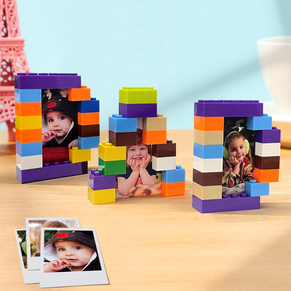 Any Photo - Personalized Father Photos Building Bricks
