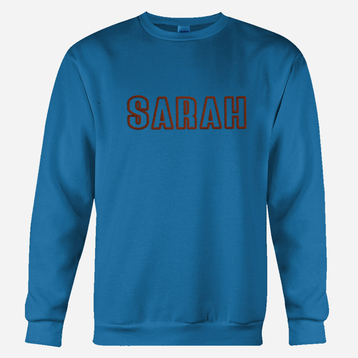 Custom Name - Personalized Grandpa Embroidered Sweater
