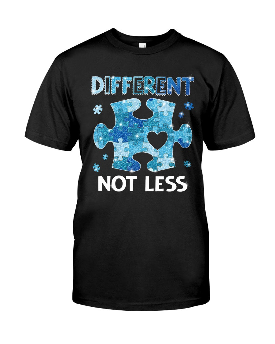 Autism Awareness Different Not Less - Autism Awareness T-shirt and Hoodie 0921