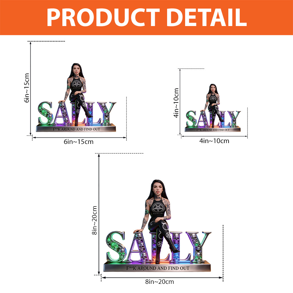 Custom Any Photo - Personalized Skull Custom Shaped Acrylic Plaque